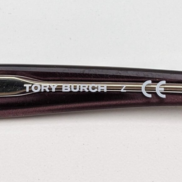 🕶️Tory Burch TY2039 1010 Eyeglasses 53/16 135 /KAA616🕶️ - Picture 4 of 6